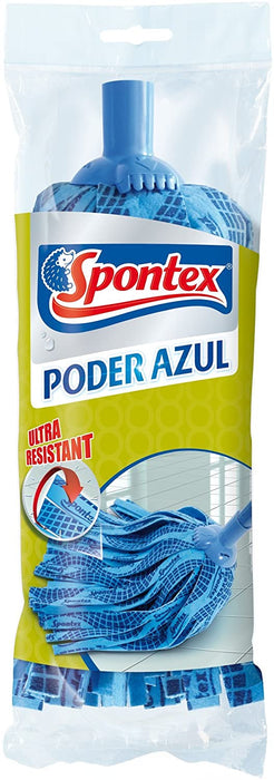 Spontex Blue Power Microfiber Mop, 1 ct