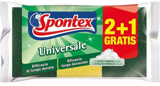 Spontex Universal Sponges, 3 ct