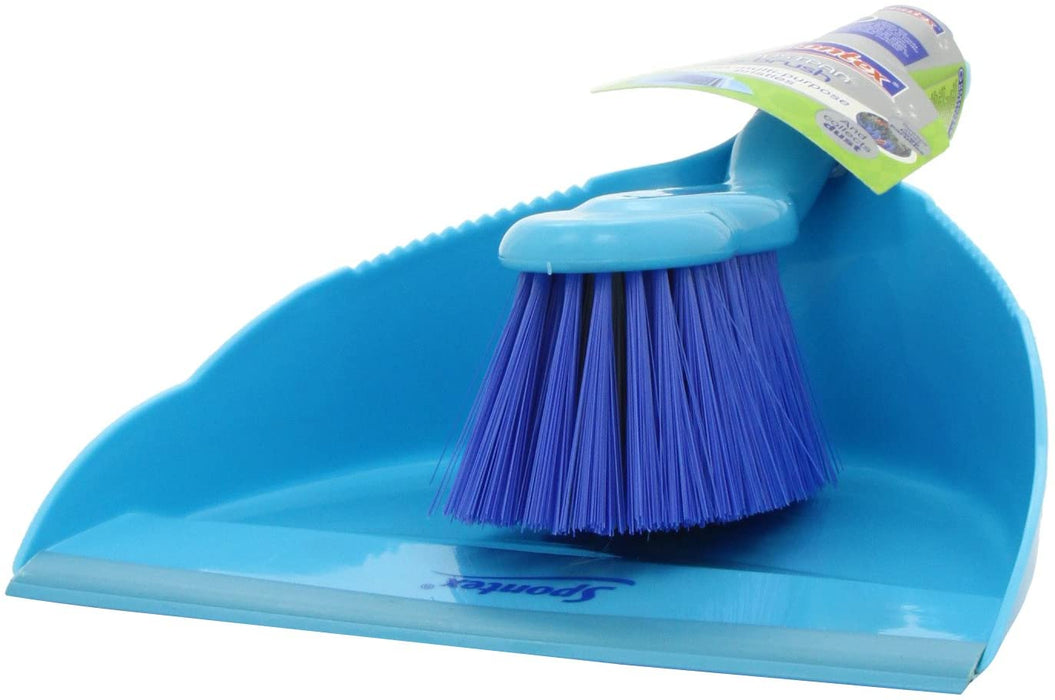 Spontex Dustpan & Brush Set, 2 pcs