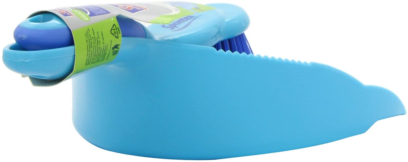 Spontex Dustpan & Brush Set, 2 pcs