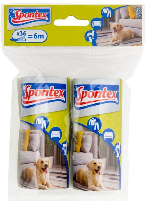 Spontex Lint Roller Refills, 2 ct