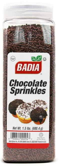 Badia Chocolate Sprinkles , 1.5 lbs