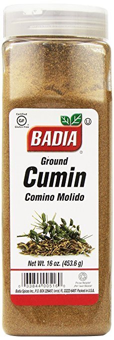 Badia Ground Cumin, 16 oz