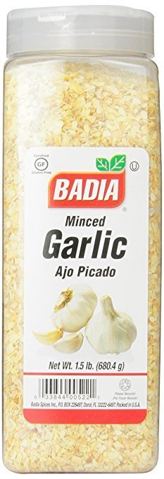 Badia Minced Garlic, 1.5 lbs