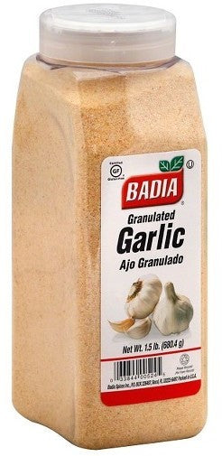 Badia Granulated Garlic, 1.5 lbs