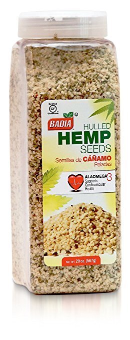 Badia Hulled Hemp Seeds, 20 oz