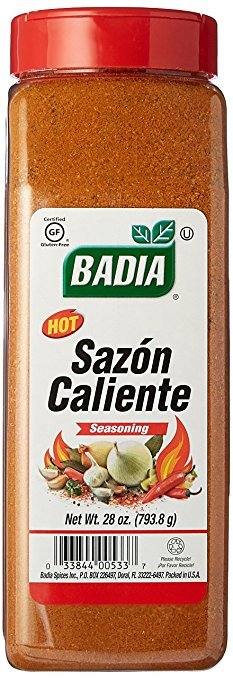 Badia Sazon Caliente Hot Seasoning, 28 oz (793.8 gr)