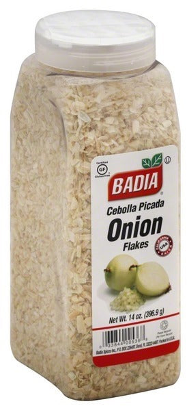 Badia Onion Flakes, 14 oz