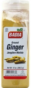 Badia Ground Ginger, 12 oz