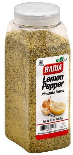 Badia Lemon Pepper, 24 oz