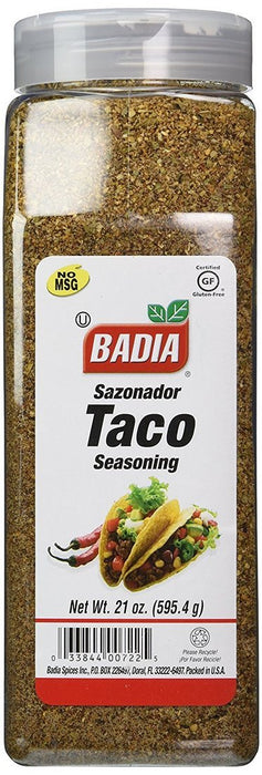 Badia Taco Seasoning, 21 oz