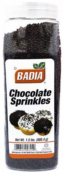 Badia Chocolate Sprinkles, 1.5 lbs (680.4 gr