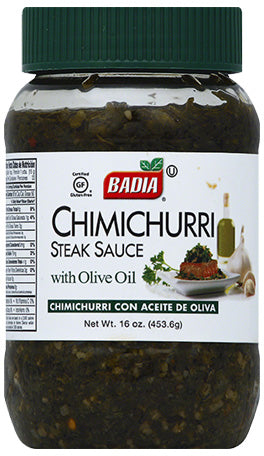 Badia Chimichurri Steak Sauce, 16 oz