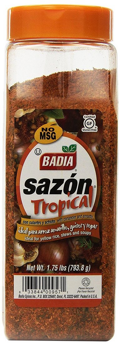 Badia Sazon Tropical W/Coriander, 