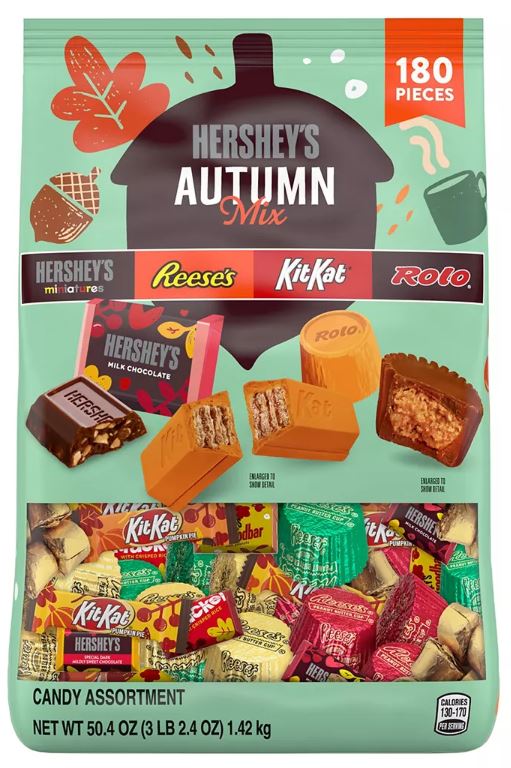 Hershey's Autumn Mix Chocolates , 50.4 oz — Goisco.com