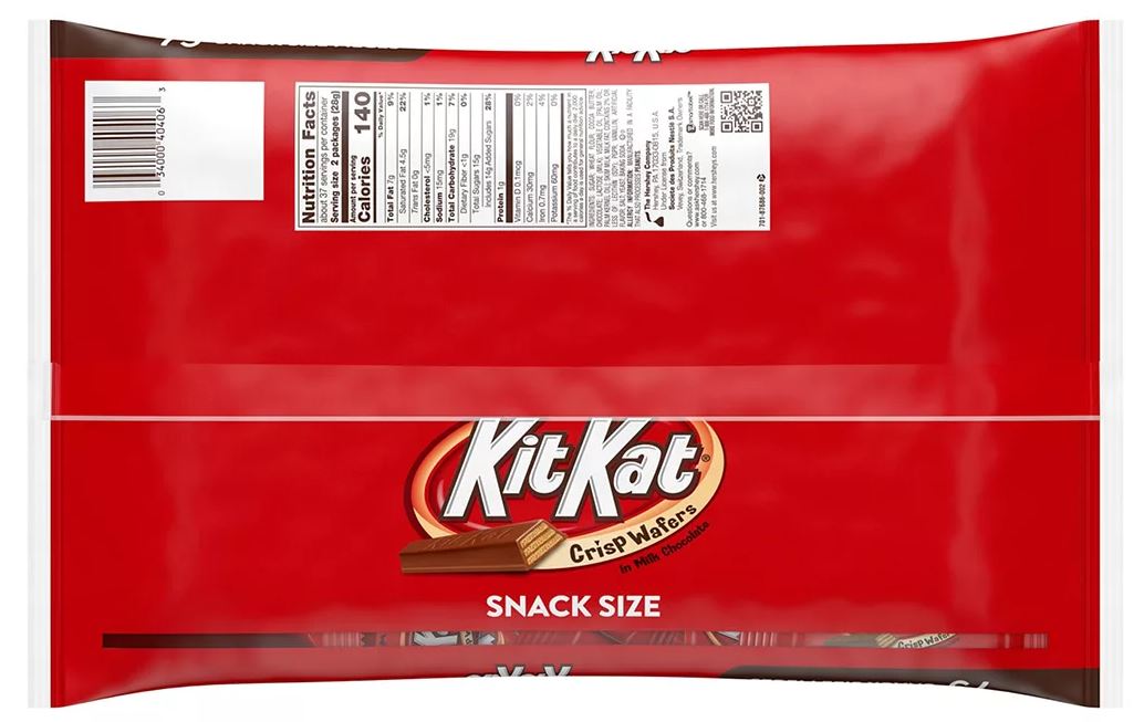 Kit Kat Crispy Wafers Snack Size Bars , 75 ct