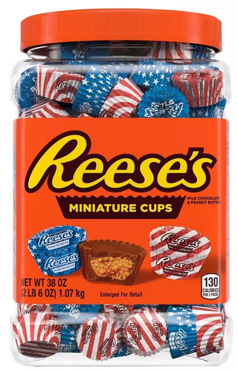 Reese's Miniature Cups Chocolates, Variety Pack , 38 oz