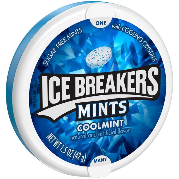 Ice Breakers Cool Mint Tins, 8-Pack, 8 x 1.5 oz