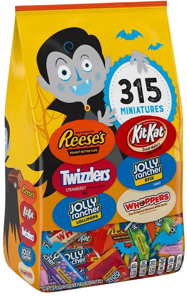 Hershey's Halloween Assortment Chocolates, 315 ct
