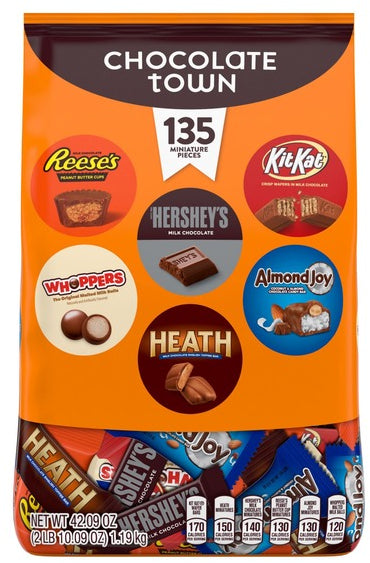 Hershey's Chocolate Town, Variety Pack, 135 ct