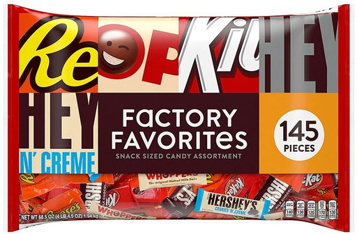 Hershey's Factory Favorites, Variety Bag, 145 ct