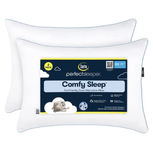 Serta Perfect Sleeper Comfy Sleep Pillows 2-Pack , 2 pc