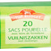 Top Budget Vuilniszakken met Sluitstrips, 100 L, 20 ct