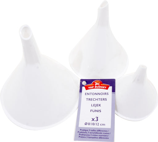 Top Budget 3-Piece Funnel Set, 