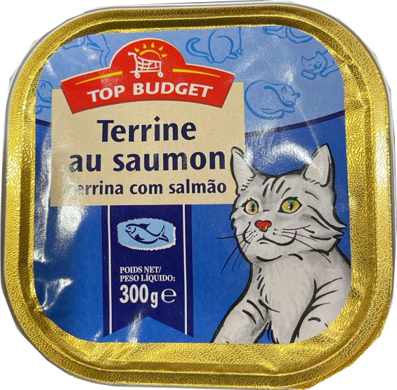 Top Budget Salmon Pate For Cats , 300 gr