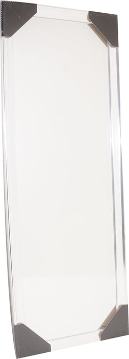 Ideal Furniture Framed Wall Mirror , 30 x 90 cm