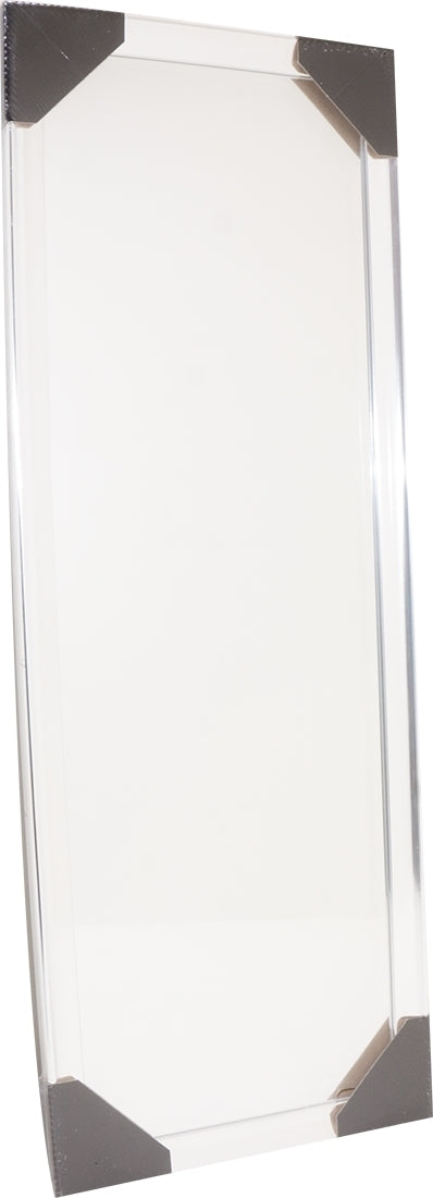 Ideal Furniture Framed Wall Mirror , 30 x 90 cm
