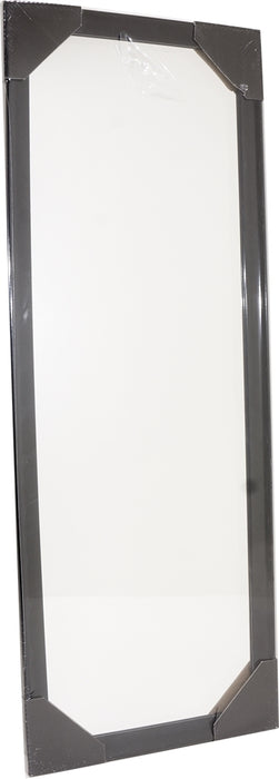 Ideal Furniture Framed Wall Mirror , 30 x 90 cm