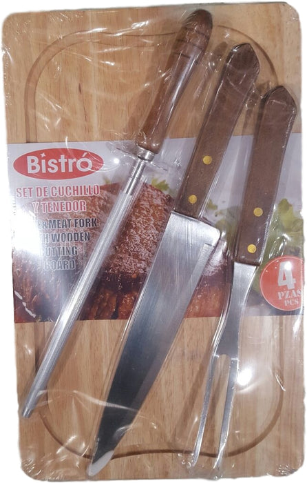 Bistro Meat Cutting Set, 4 pcs