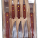 Bistro BBQ Fork Knive Set, with Wooden Cutting Board, 9 pcs