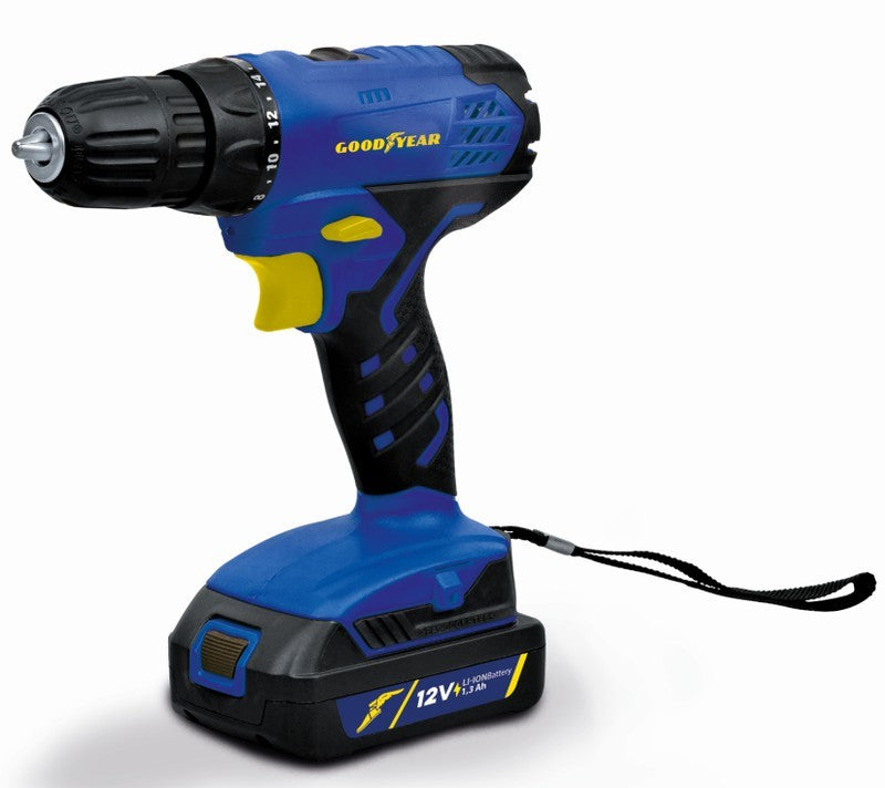 Goodyear Cordless Drill, 12V —