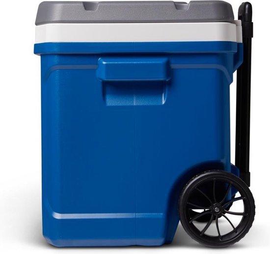 Igloo Latitude 60 QT Wheeled Rooler Cool Box, Blue, 1 pc