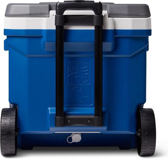 Igloo Latitude 60 QT Wheeled Rooler Cool Box, Blue, 1 pc