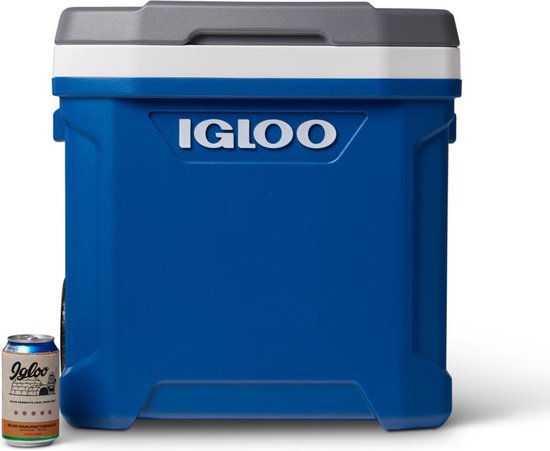 Igloo Latitude 60 QT Wheeled Rooler Cool Box, Blue, 1 pc
