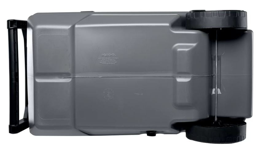 Igloo Latitude 90 QT Wheeled Rooler Cool Box, Carbonite, 1 pc