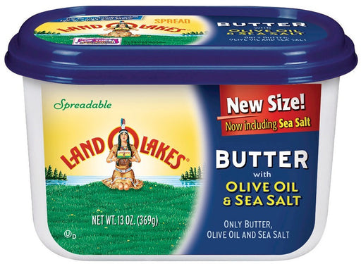 Land O Lakes Butter with Olive Oil & Sea Salt, 13 oz
