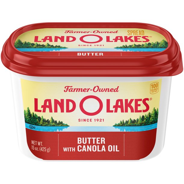 Land O Lakes Butter With Canola Oil Spread, 15 oz