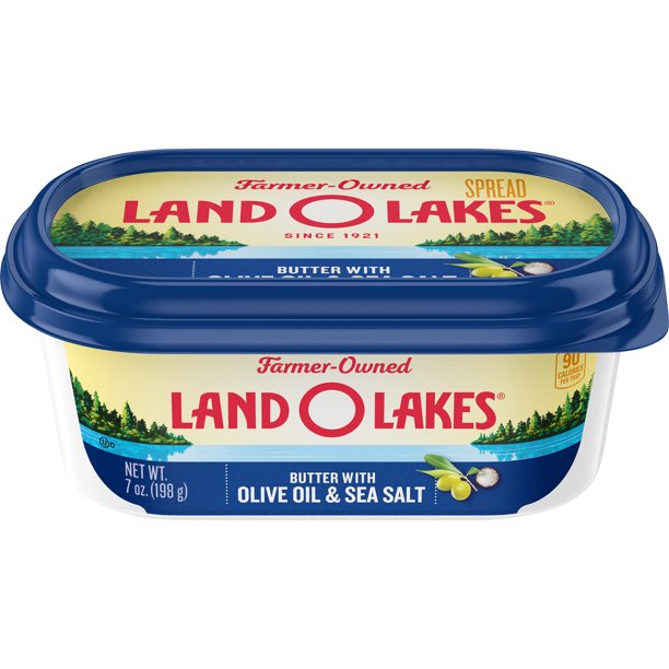 Land O Lakes Butter With Olive Oil & Sea Salt , 7 oz