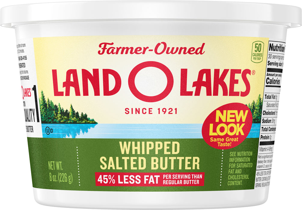 Land O Lakes Salted Whipped Butter, 8 oz