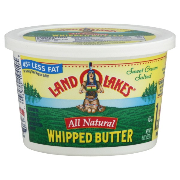 Land O Lakes Wipped Butter, 45% Less Fat, 8 oz