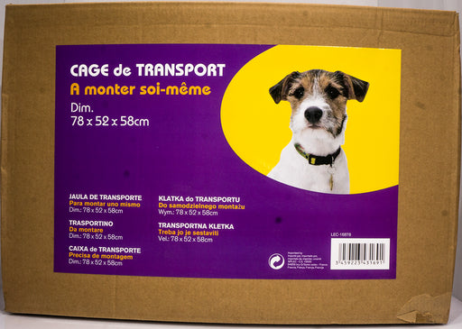 Pet Transport Cage, 78 x 52 x 58 cm