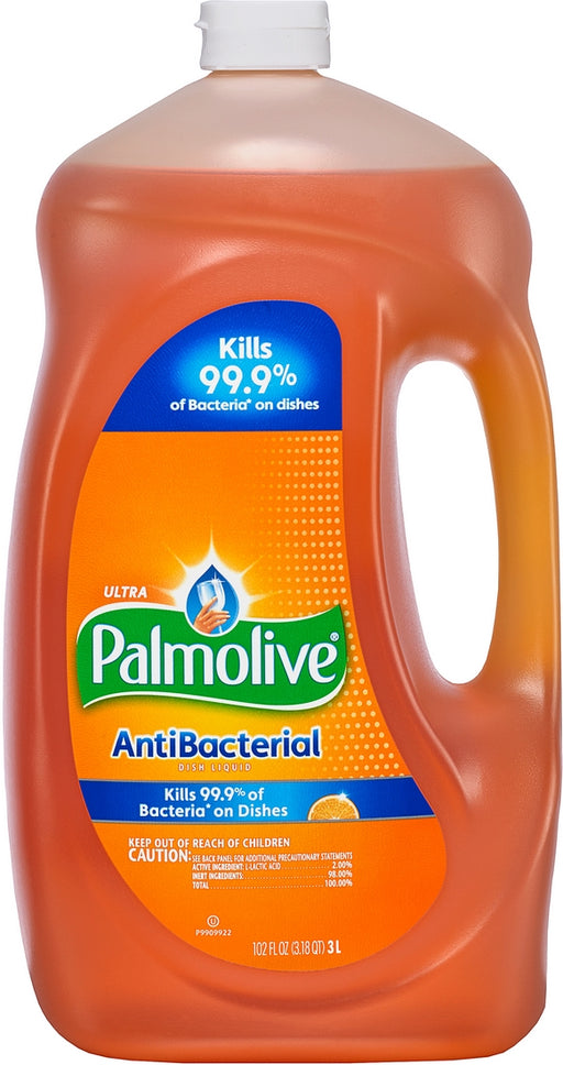 Palmolive Ultra AntiBacterial Dishwashing Liquid, 102 oz (3 L)