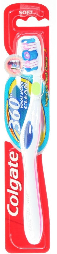 Colgate Toothbrush, 360, Value 6-Pack, 6 ct