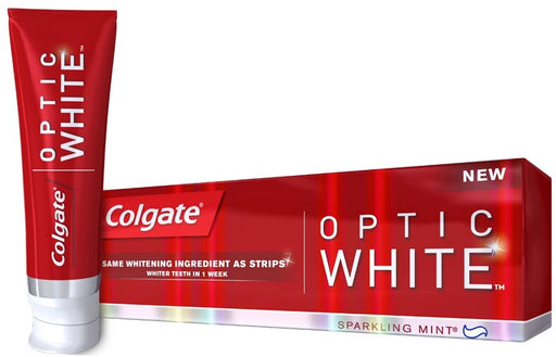 Colgate Toothpaste, Optic White, 4 x 5 oz