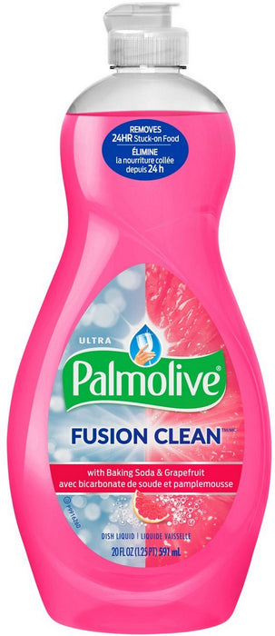 Palmolive Ultra Dish Liquid, Fusion Clean with Baking Soda & Grapefruit, 20 oz (591 ml)