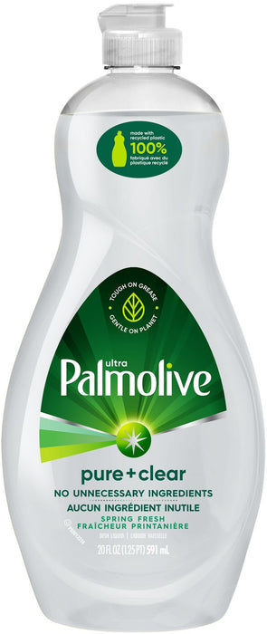 Palmolive Pure + Clear Liquid Dish Soap , 20 oz